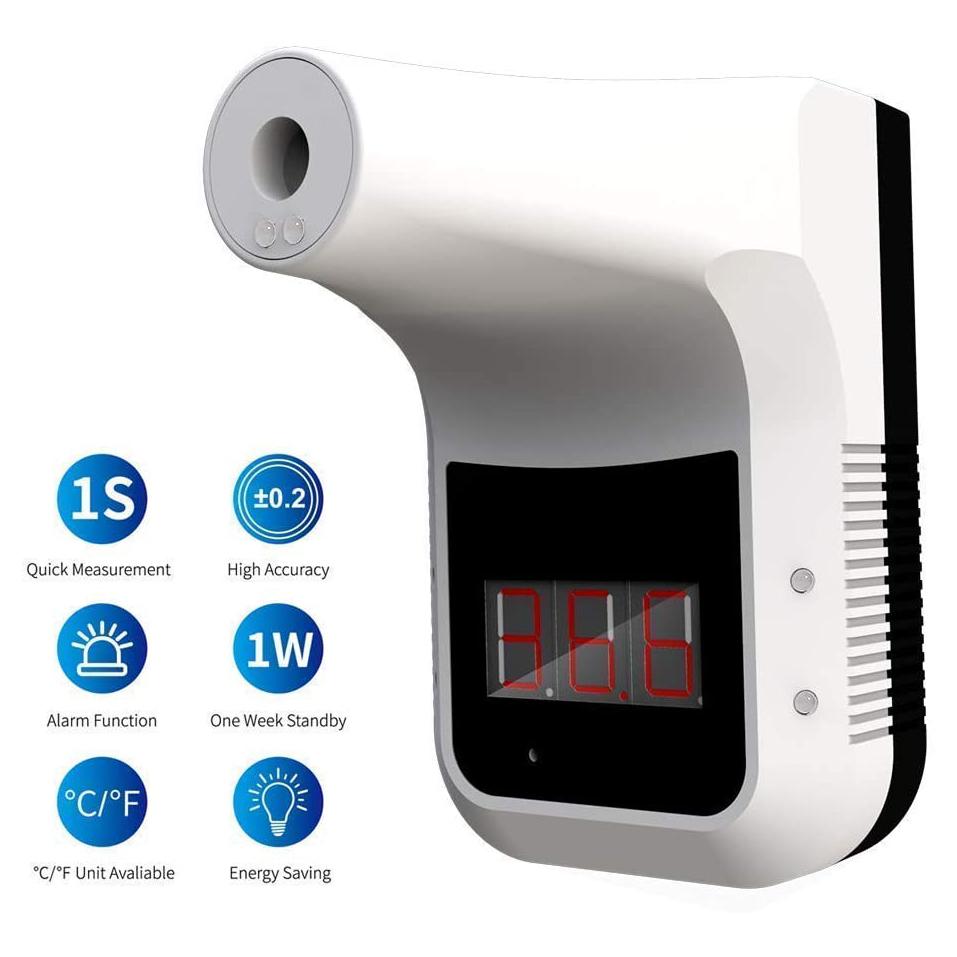 Non-Contact Wall-Mounted Infrared Thermometer K3 Wellness & Fitness - DailySale