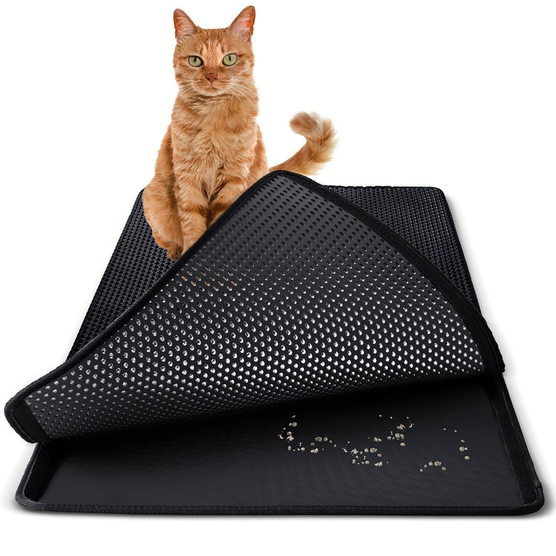 Non Slip Cat and Rabbit Litter Trap Mat for Litter Boxes Pet Supplies - DailySale