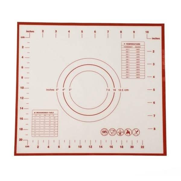 Non-Slip Silicone Pastry Mat Kitchen & Dining S - DailySale