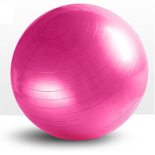 Non-Slip Yoga Stability Ball Fitness 55cm Pink - DailySale