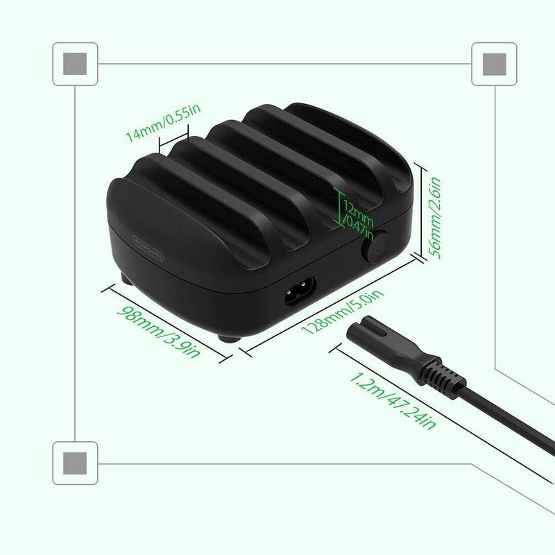 NTONPOWER Smartphone Charging Station 5 USB Ports Dock & Organizer Phones & Accessories - DailySale