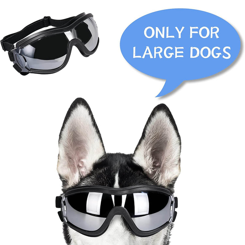 NVTED Dog Sunglasses with Adjustable Strap for Medium or Large Dog Pet Supplies - DailySale