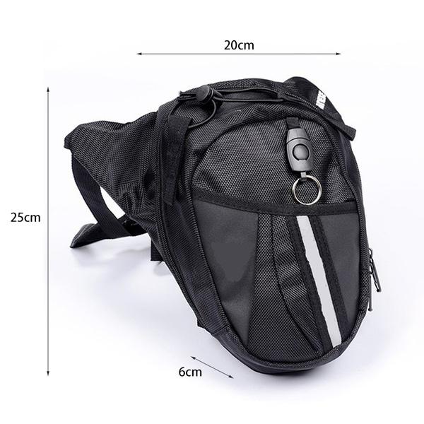 Nylon Waist Packs Leg Bag Waterproof Waistpack Motorcycle Belt Bags & Travel - DailySale