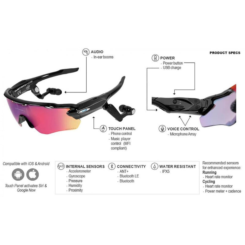 Oakley Radar Sports Prizm Road Lens Sunglasses Men's Apparel - DailySale
