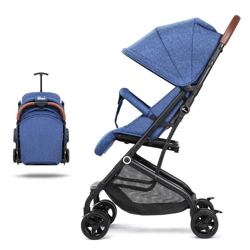 Odoland Baby Infant Foldable Umbrella Stroller Lightweight Travel Carriage Pushchair Baby - DailySale
