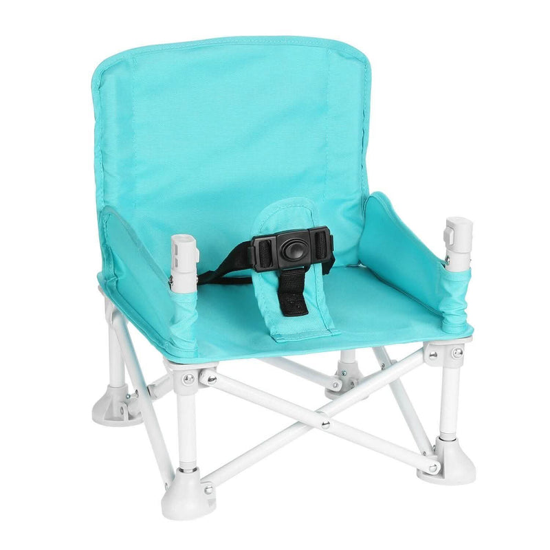 ODOLAND Folding Portable Travel High Chairs Booster Seat with Tray for Baby Infant Baby - DailySale