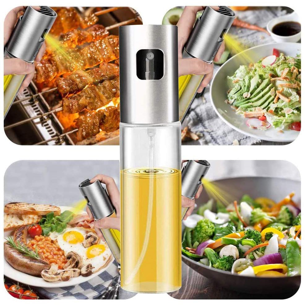 Oil Sprayer for Salad BBQ, Kitchen Baking Roasting Kitchen Tools & Gadgets - DailySale