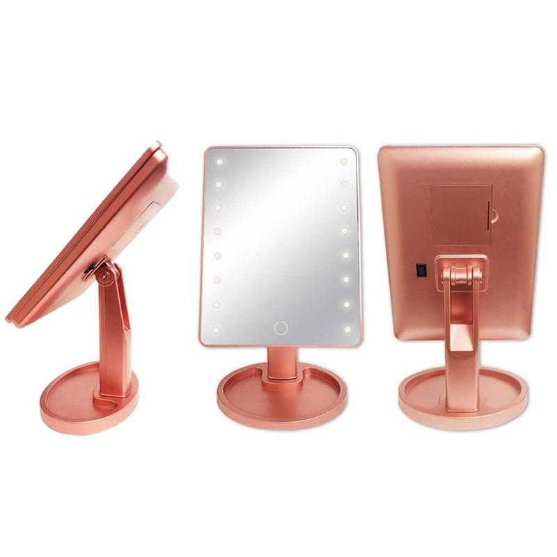 Olivia Rose Led Vanity Mirror Beauty & Personal Care Rose Gold - DailySale