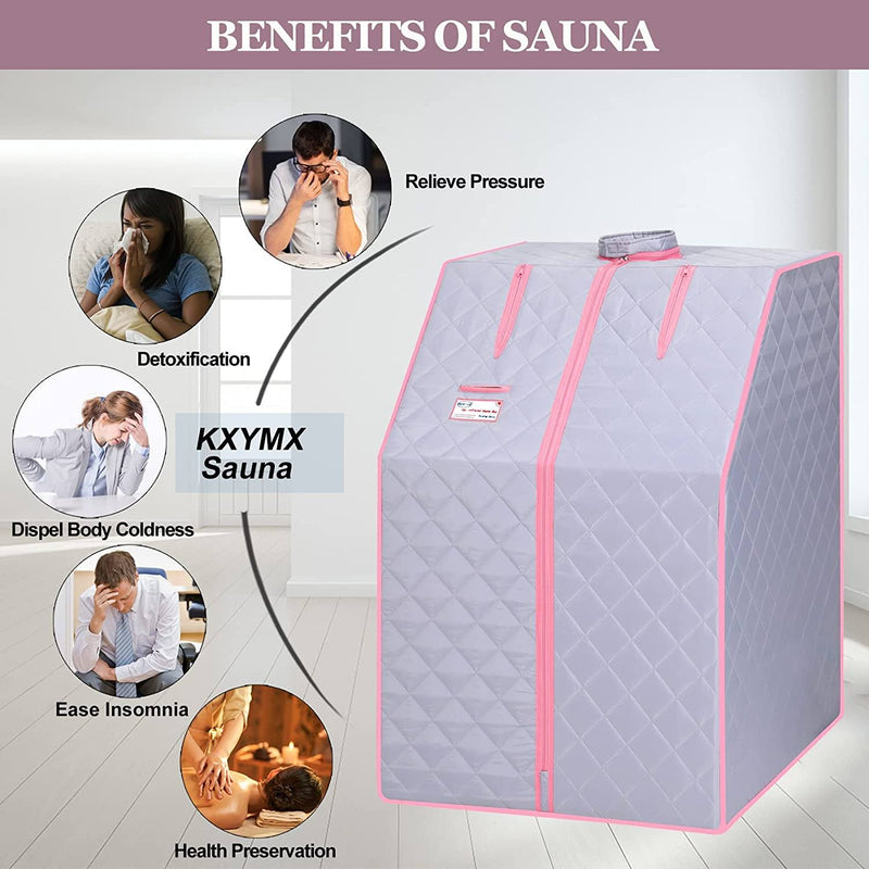 One Person Portable Full Body Sauna Tent SPA Set for Home