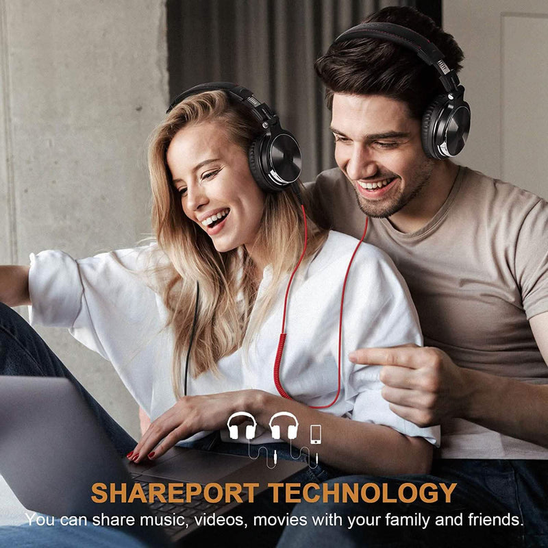 OneOdio Wired Over Ear Headphones Studio Monitor & Mixing DJ Stereo Headsets Headphones & Audio - DailySale