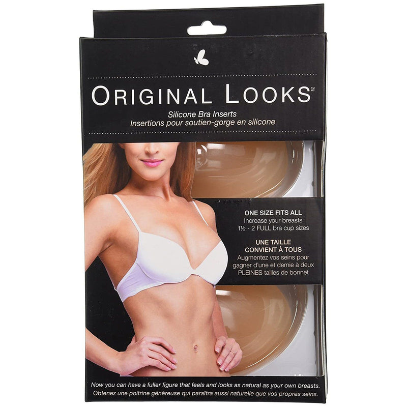 Original Looks Silicone Bra Inserts And Enhancers Beauty & Personal Care - DailySale