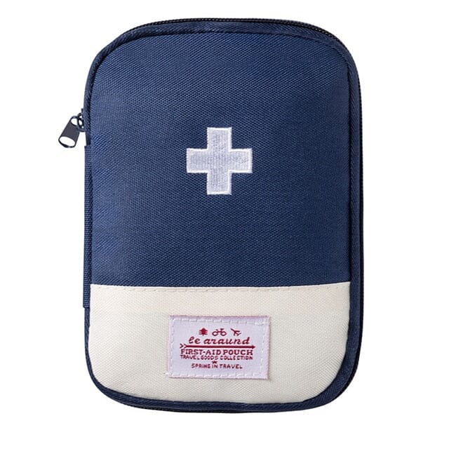 ortable Medicine Storage Bag Camping Emergency First Aid Kit Organizer Bags & Travel Navy S - DailySale