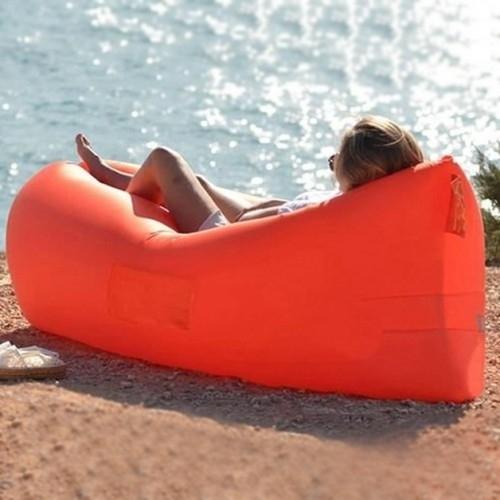 Outdoor Inflatable Lounger - Assorted Colors Toys & Games Orange - DailySale