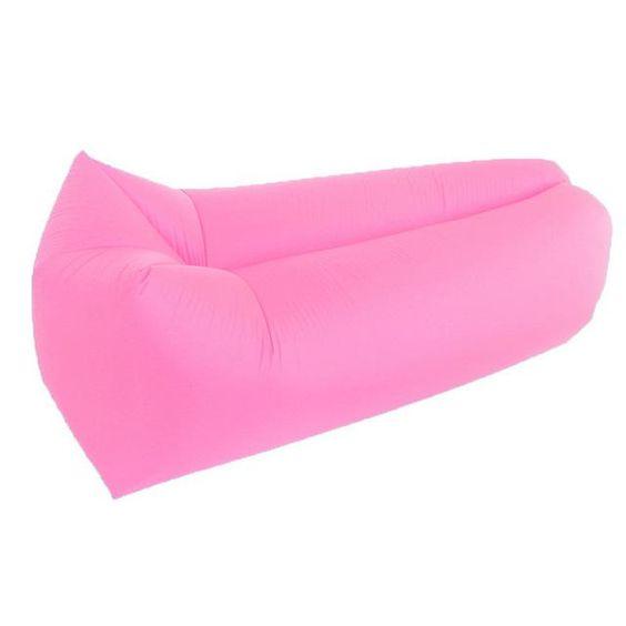 Outdoor Inflatable Lounger Sports & Outdoors Pink - DailySale