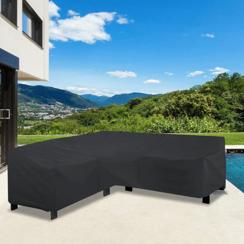 Outdoor L Shape Sofa Covers Water Resistant Garden & Patio - DailySale