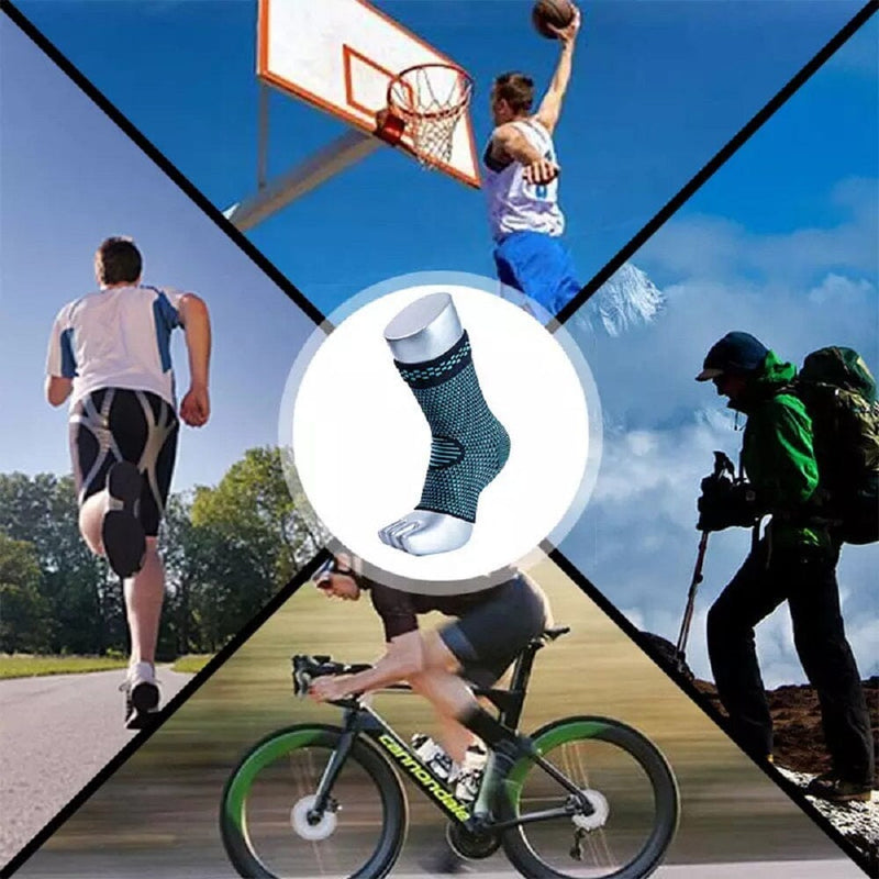 Outdoor Nation Ankle Brace Compression Sleeve Wellness - DailySale