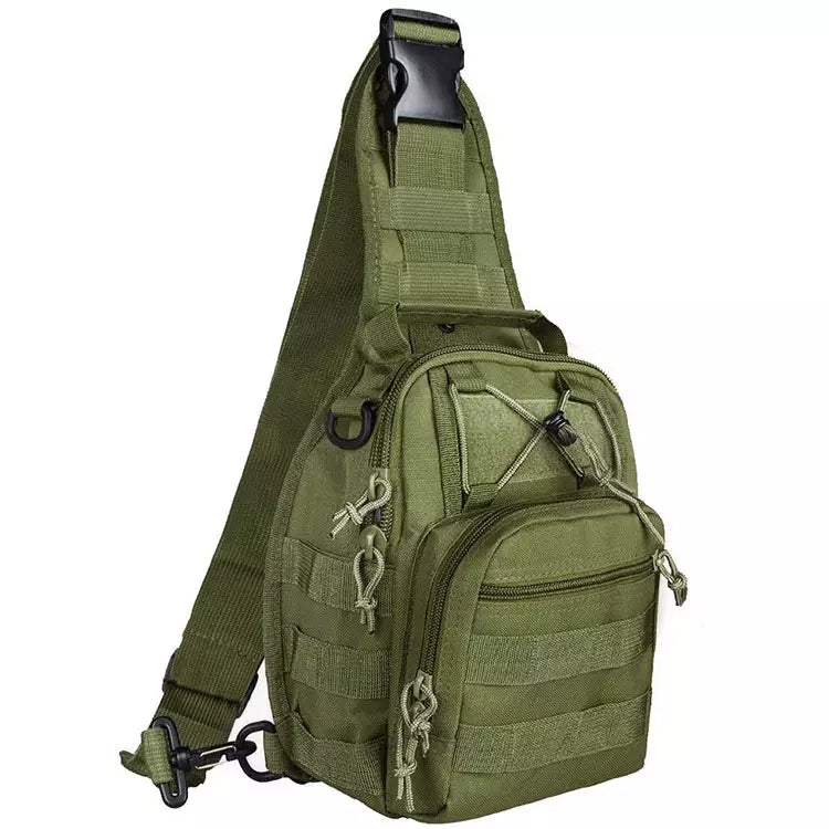 Outdoor Nation Tactical 1 Shoulder Backpack Bags & Travel Green - DailySale
