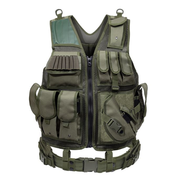 Outdoor Nation Universal Design Tactical Vest Sports & Outdoors Green - DailySale