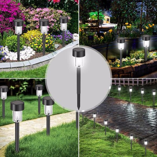 Outdoor Solar LED Solar Lights and Garden LED Lamps Outdoor Lighting - DailySale