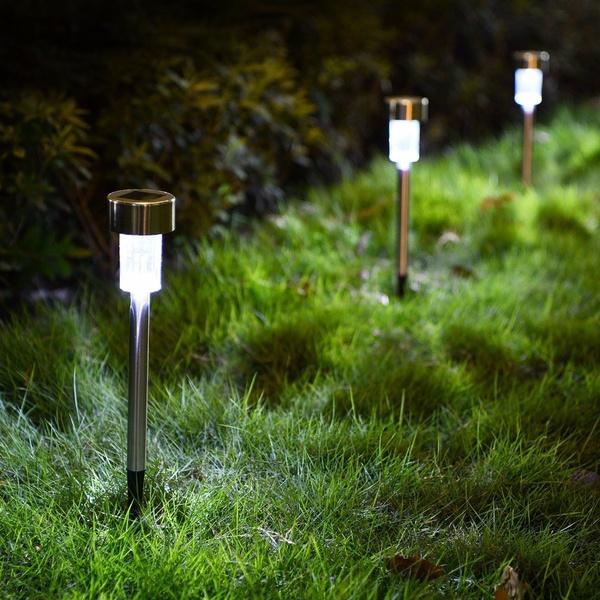 Outdoor Solar LED Solar Lights and Garden LED Lamps Outdoor Lighting - DailySale