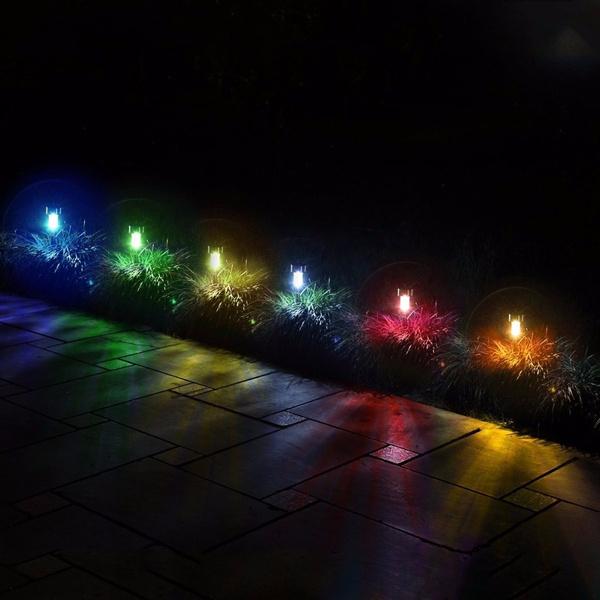 Outdoor Solar LED Solar Lights and Garden LED Lamps Outdoor Lighting - DailySale