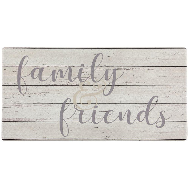 Oversized 20"x 39" Anti-Fatigue Embossed Floor Mat Home Essentials Family & Friends - DailySale