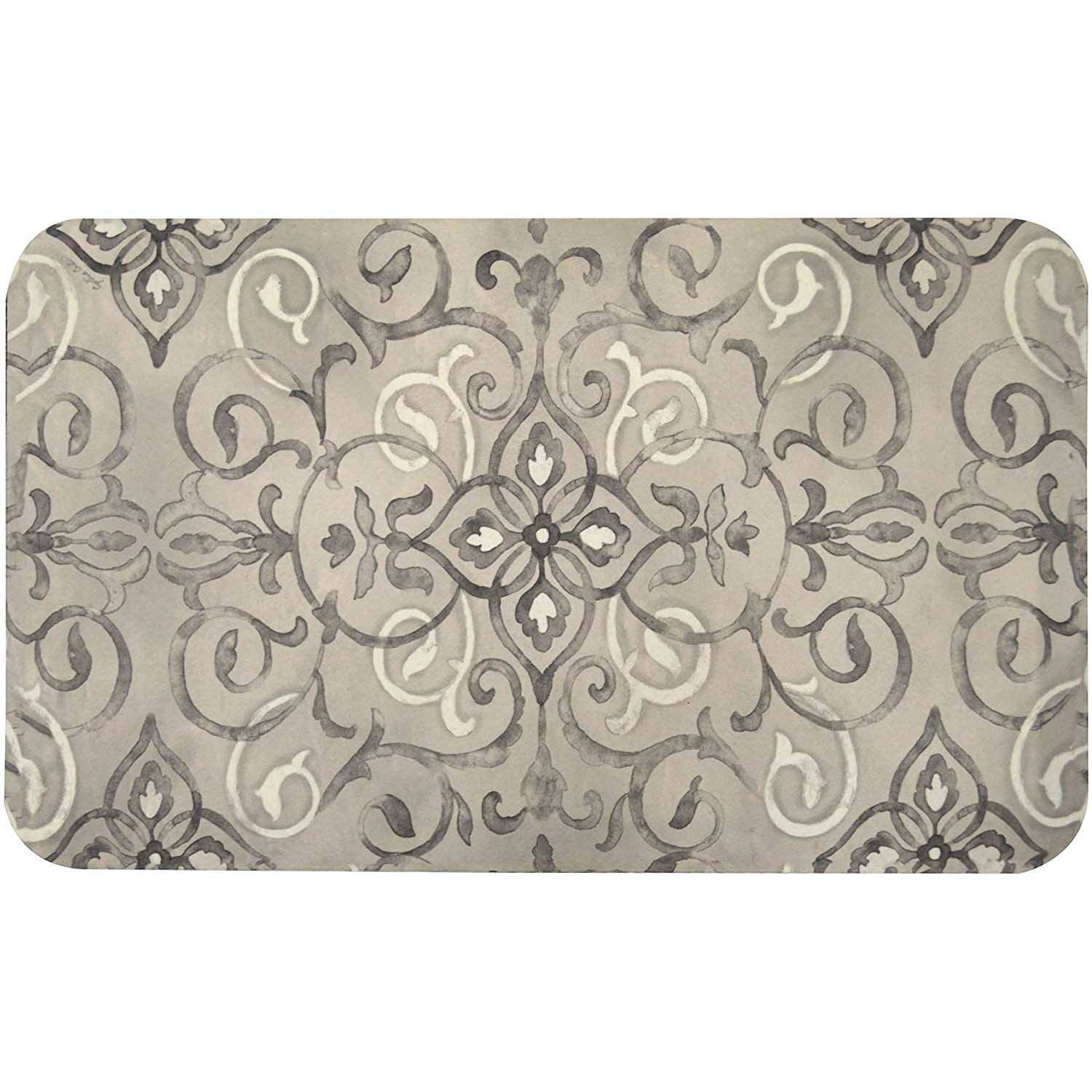 Oversized Chef Series Anti Fatigue Kitchen Mat Kitchen & Dining 18" X 30" Rustic Medallion Cream - DailySale