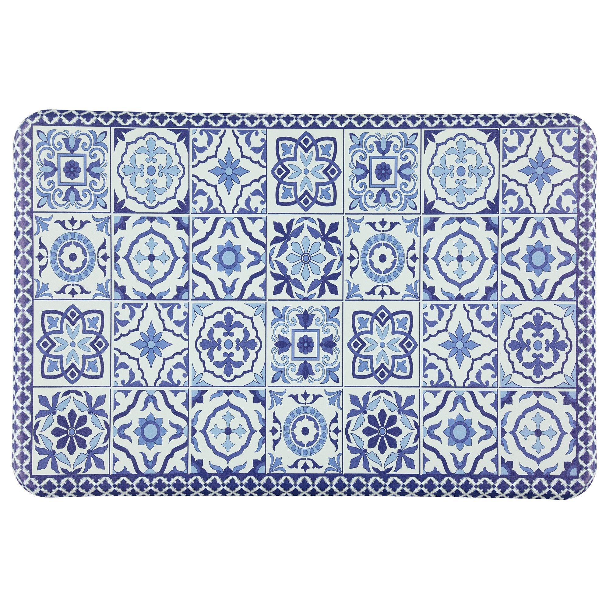 Oversized Chef Series Anti Fatigue Kitchen Mat Kitchen & Dining 24" X 36" 52501 Blue - DailySale