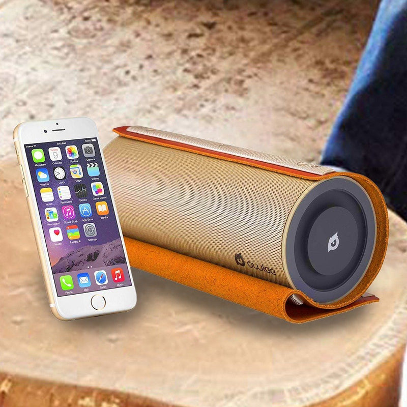 Owlee Scroll Premium Portable Bluetooth Wireless Speaker Headphones & Speakers - DailySale