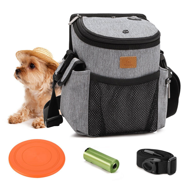 Ownpets Dog Treat Training Pouch Pockets Crossbody Bag Pet Supplies - DailySale