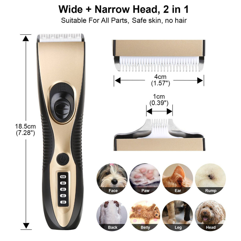 OWNPETS Pet Hair Clipper Set Pet Supplies - DailySale
