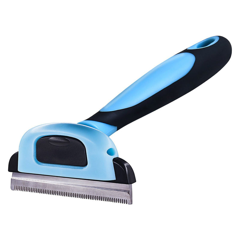 OxGord Blue Combo Pet Grooming Brush Pet Supplies - DailySale
