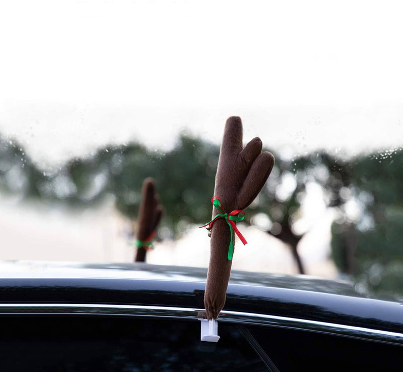 OxGord Car Reindeer Antlers & Nose Christmas Costume Automotive - DailySale