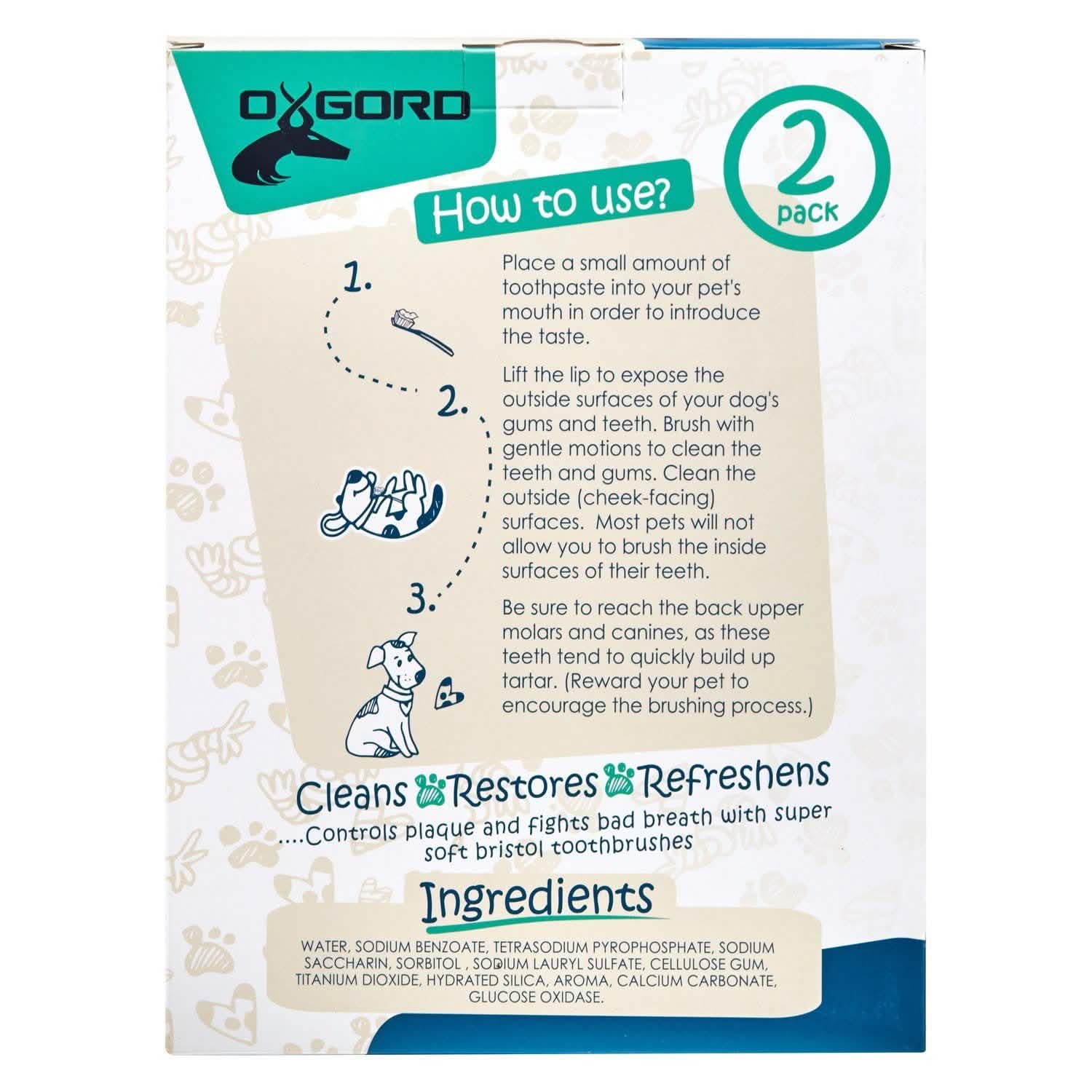 OxGord Oral Care Dental Kit for Dogs Pet Supplies - DailySale