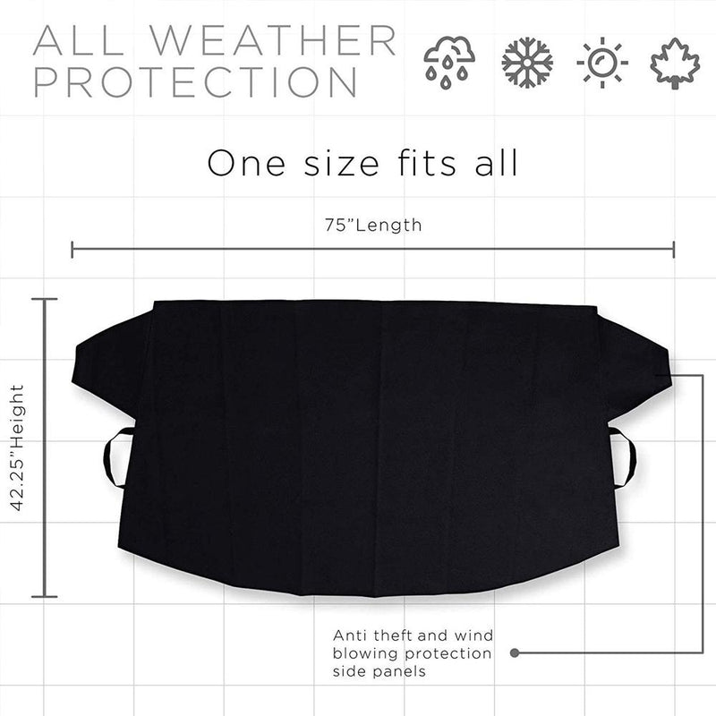 OxGord Windshield Snow Cover, Ice Wiper and Visor Protector Auto Accessories - DailySale