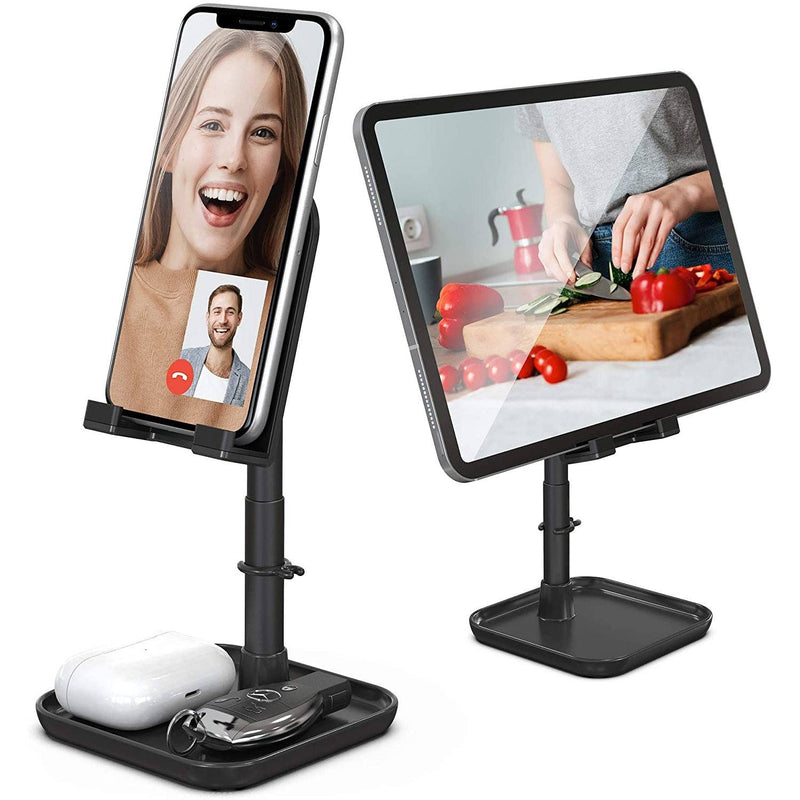 Packard Bell Desktop Adjustable Cell Phone Stand Mobile Accessories Black - DailySale