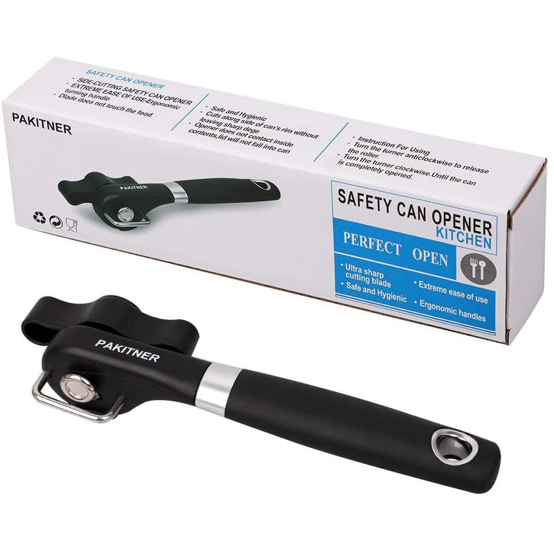 PAKITNER- Safe Cut Can Opener, Smooth Edge Can Opener - Can Opener