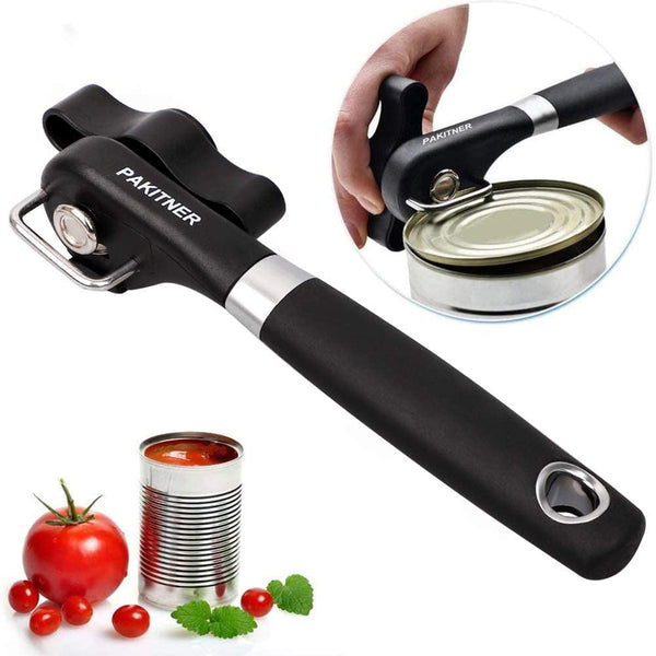 Can Opener, Stainless Steel Multifunctional Tin & Can Opener, Manual  Kitchen Tool, Professional Ergonomic Heavy Duty Safety Manual Can Opener  for