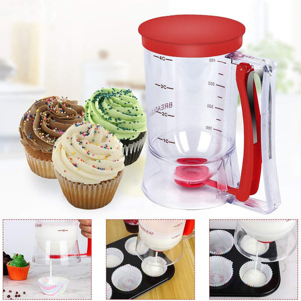 Batter Dispenser Cupcake Pancake Batter Dispenser Batter Mixer and