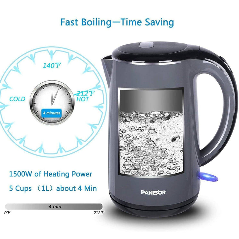 Variable Temperature Electric Kettle 2.0L Keep Warm Function Boil-Dry  Protection