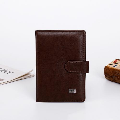 Passport Holder with Vaccination Card Protector Bags & Travel Brown - DailySale