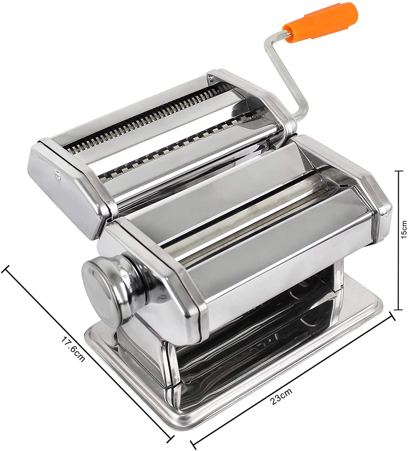 Pasta Maker Roller Machine Fettuccine Kitchen & Dining - DailySale