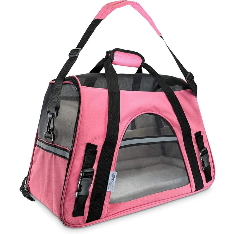 Paws & Pals Airline Approved Soft Sided Pet Carrier Pet Supplies - DailySale