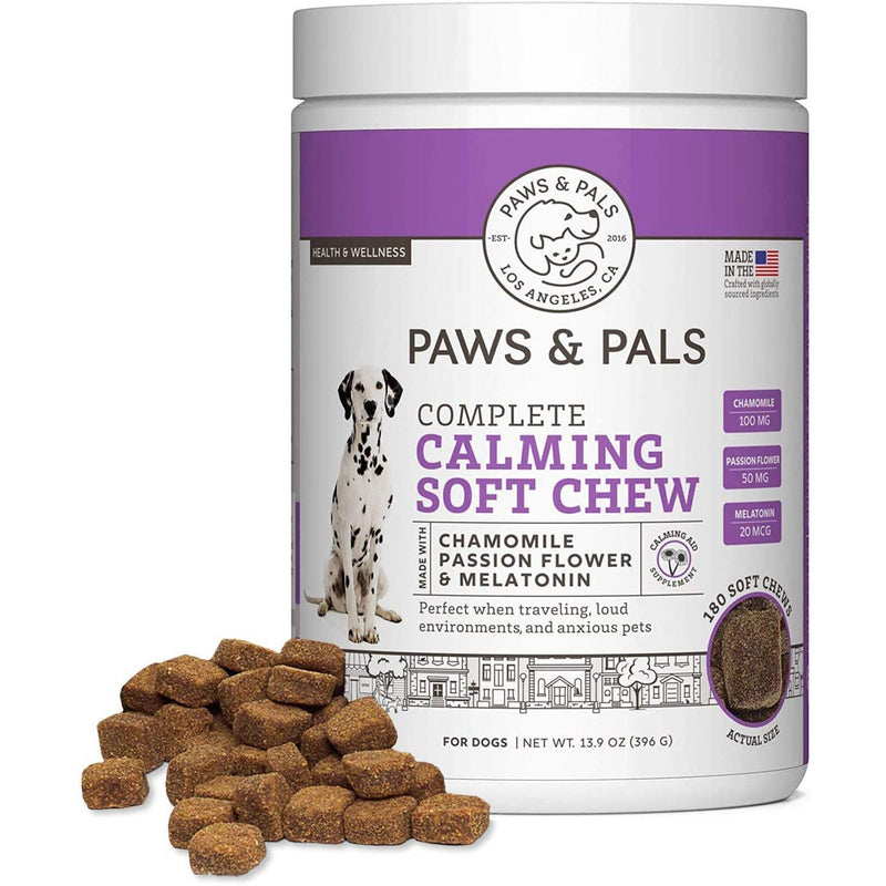 Paws & Pals Dog Calming Treats - Pet Anti Anxiety Supplement Pet Supplies - DailySale