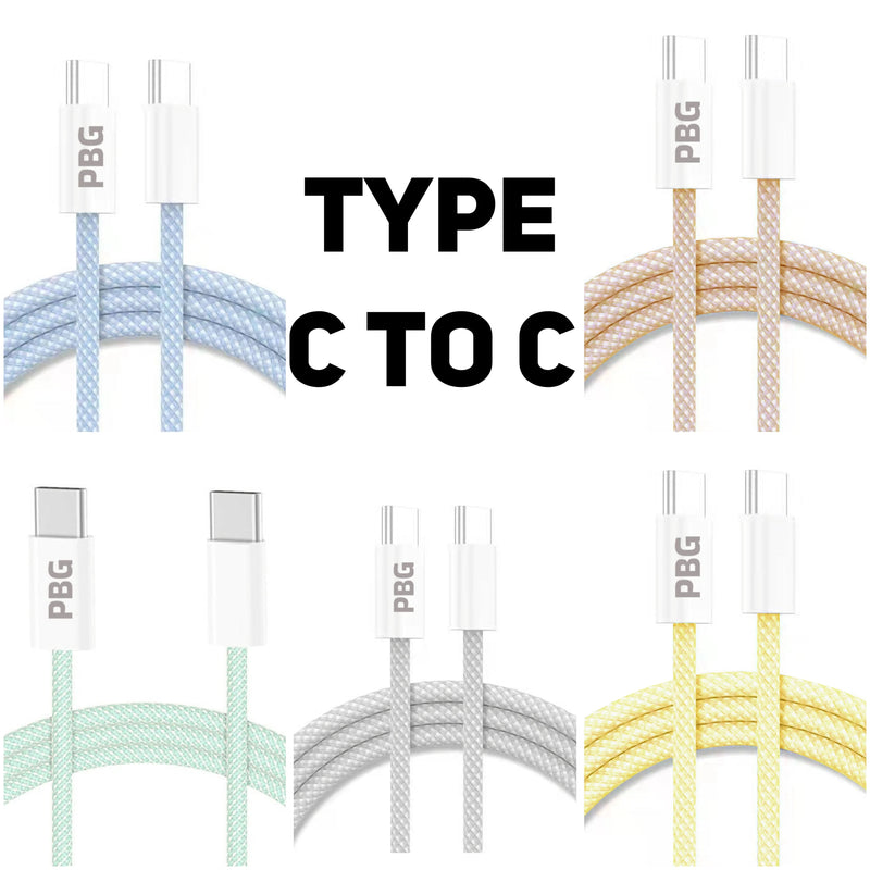PBG Macaron USB-C TO C Cable's 3 (PD Type C to 8 Pin) Mobile Accessories - DailySale