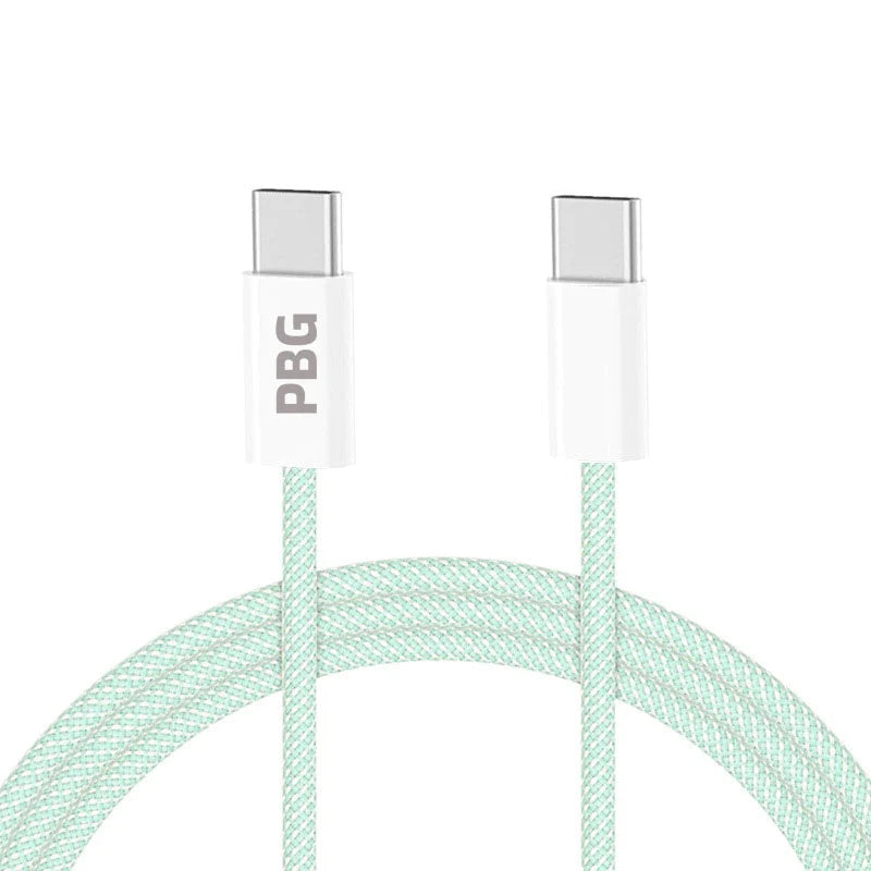 PBG Macaron USB-C TO C Cable's 3 (PD Type C to 8 Pin) Mobile Accessories Light Green - DailySale