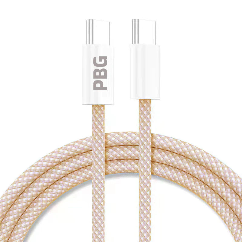 PBG Macaron USB-C TO C Cable's 3 (PD Type C to 8 Pin) Mobile Accessories Pink - DailySale