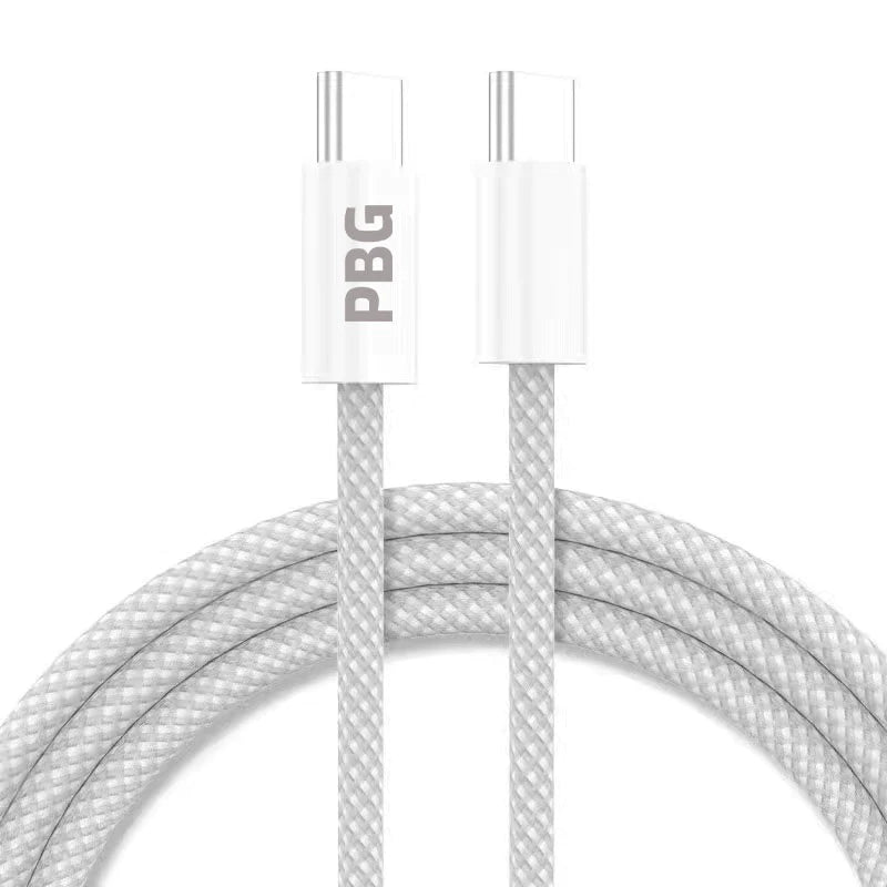 PBG Macaron USB-C TO C Cable's 3 (PD Type C to 8 Pin) Mobile Accessories White - DailySale