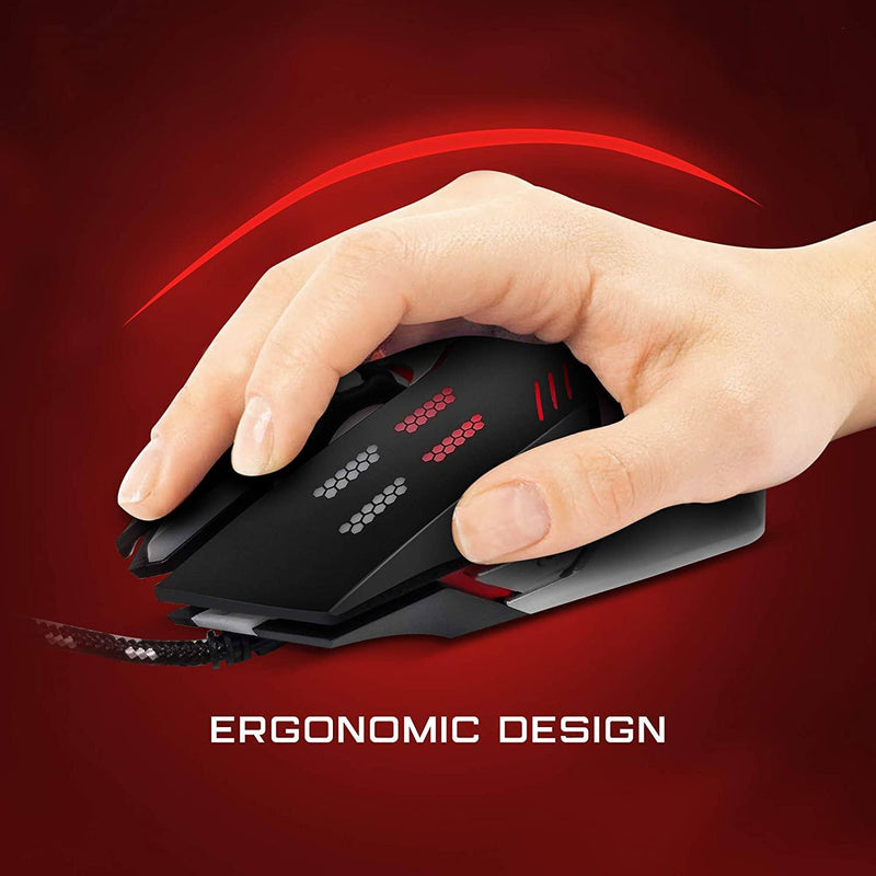 PBX Gladiator Wired Gaming Mouse Computer Accessories - DailySale