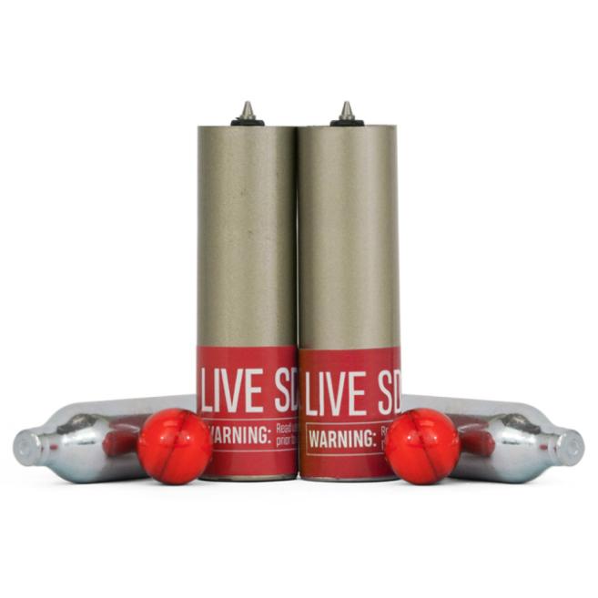 Pepperball Compact 2 Shot Refill Kit Tactical - DailySale
